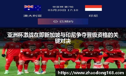 亚洲杯激战在即新加坡与印尼争夺晋级资格的关键对决